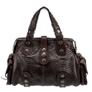 Chlóe Python Silverado Hobo